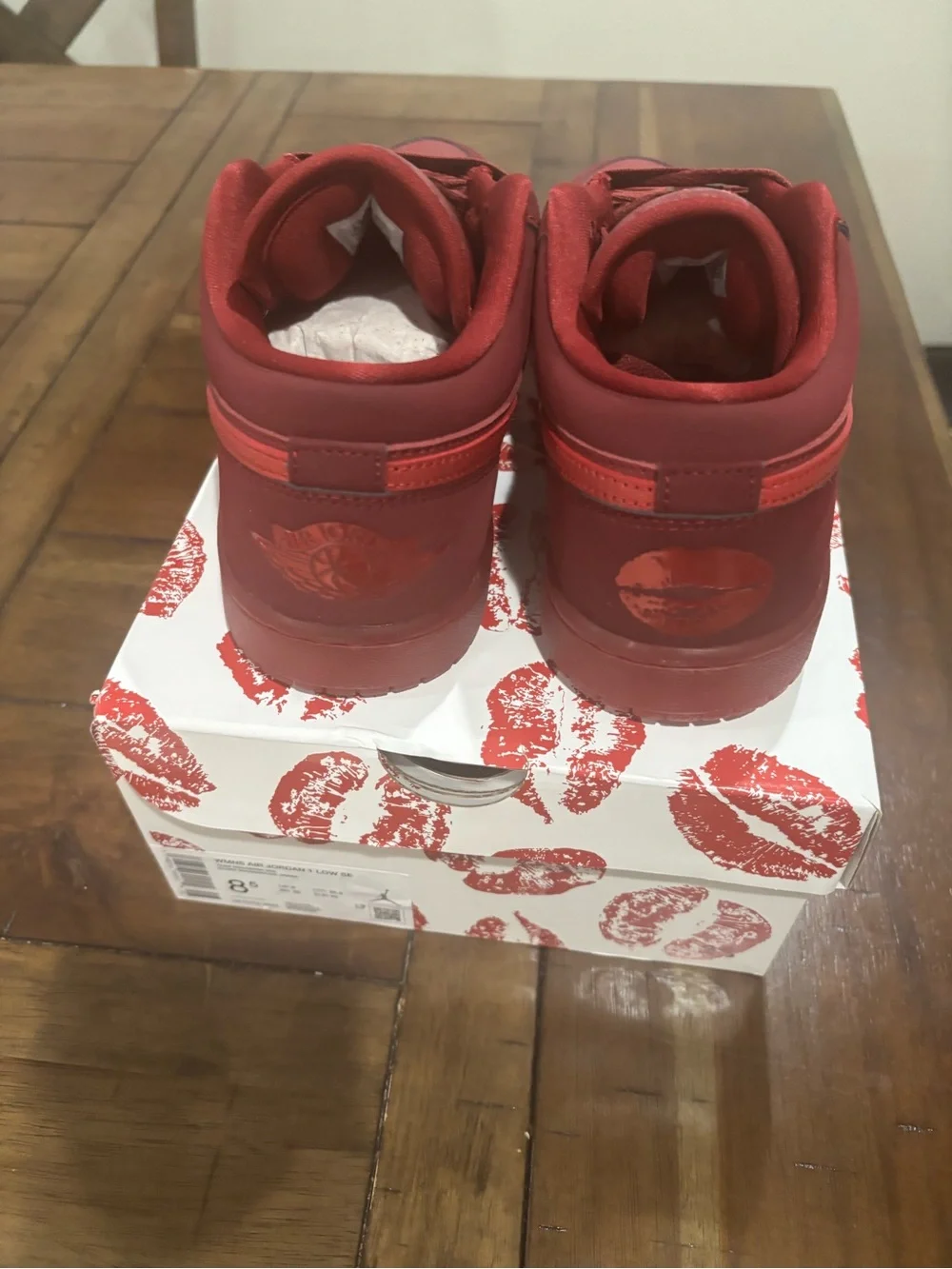 Women’s Jordan All-Red Low-Top Sneakers